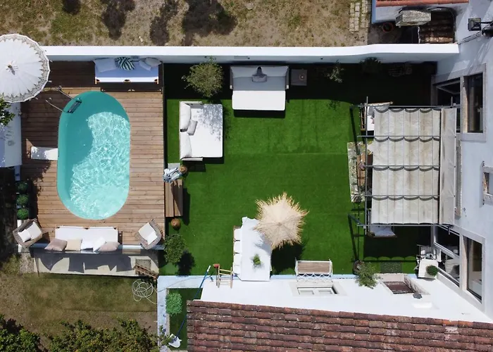 Unique Near Lisbon With Pool & Magical Decor Villa